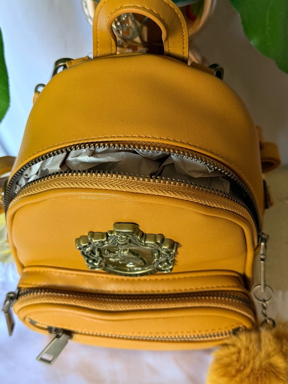 Hufflepuff Crest Mini Backpack - Picture 3 of 4